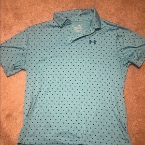 Under Armour Men's Blue Polo Shirt